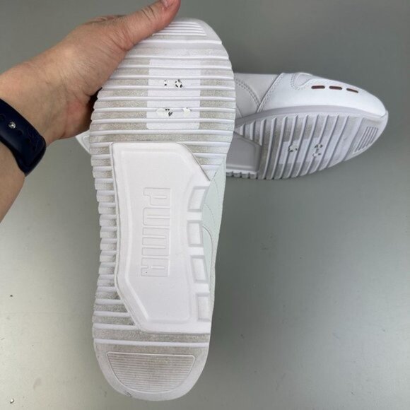 Puma R78 Raw Metallics Sneaker in White Rose Gold - Picture 8 of 8